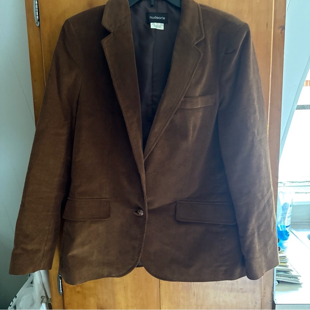 Hudson Jeans Chocolate Brown Women's Blazer